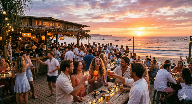 Summer bar