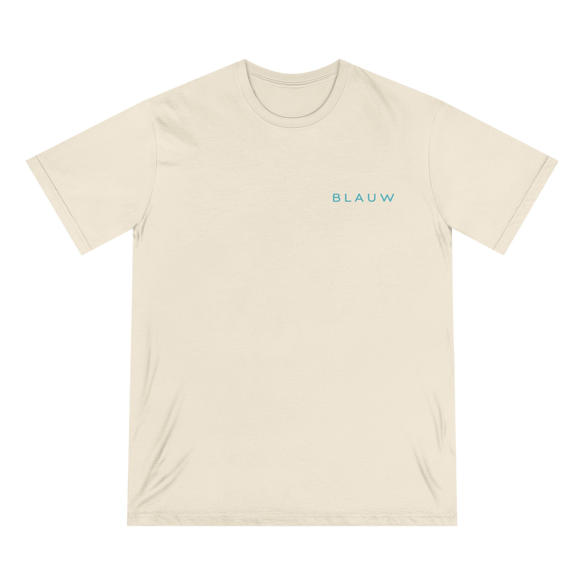 Natural organic cotton Blauw T-shirt