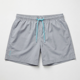 Front view of Grey Blauw Short with 5-inch inseam