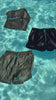 comfortable sustainable swim shorts floating